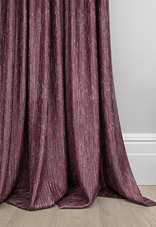 Cascade, Claret - Made to Measure Curtains